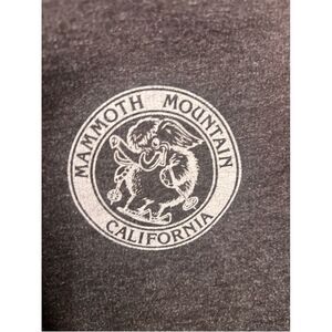 Mammoth Mountain Hoodie Men's M Gray